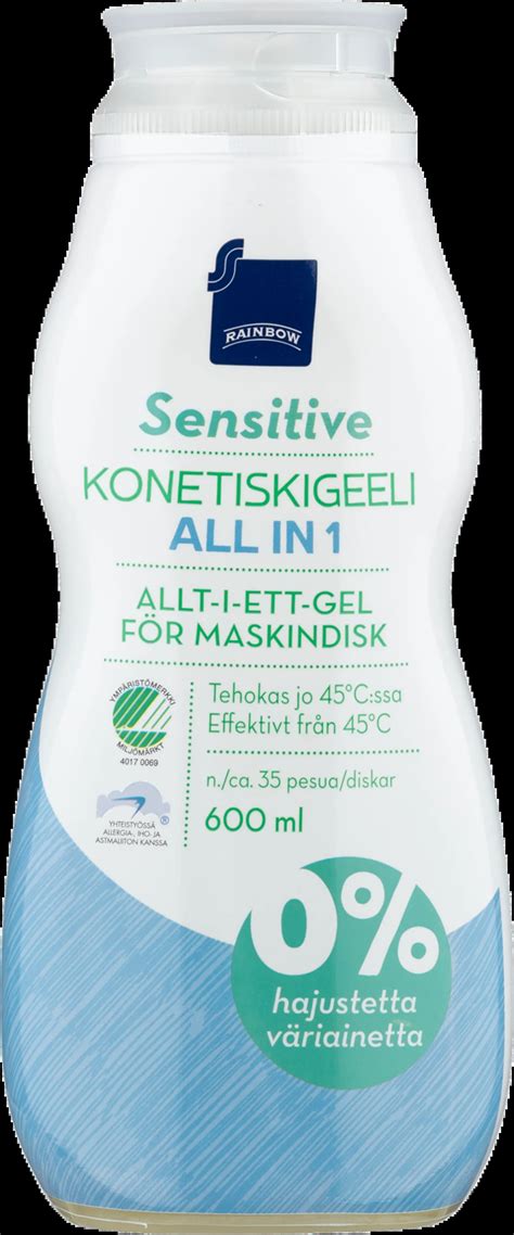 Rainbow Konetiskigeeli All in 1 600 ml .